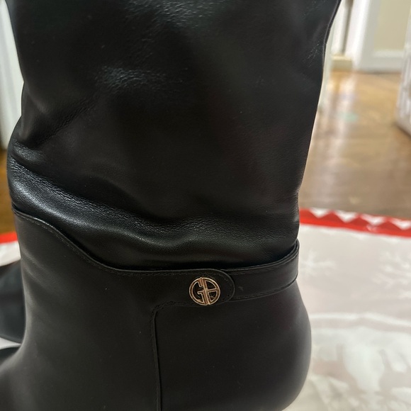 Like New! Giani Bernini Black Over the Knee Boots  8.5W
